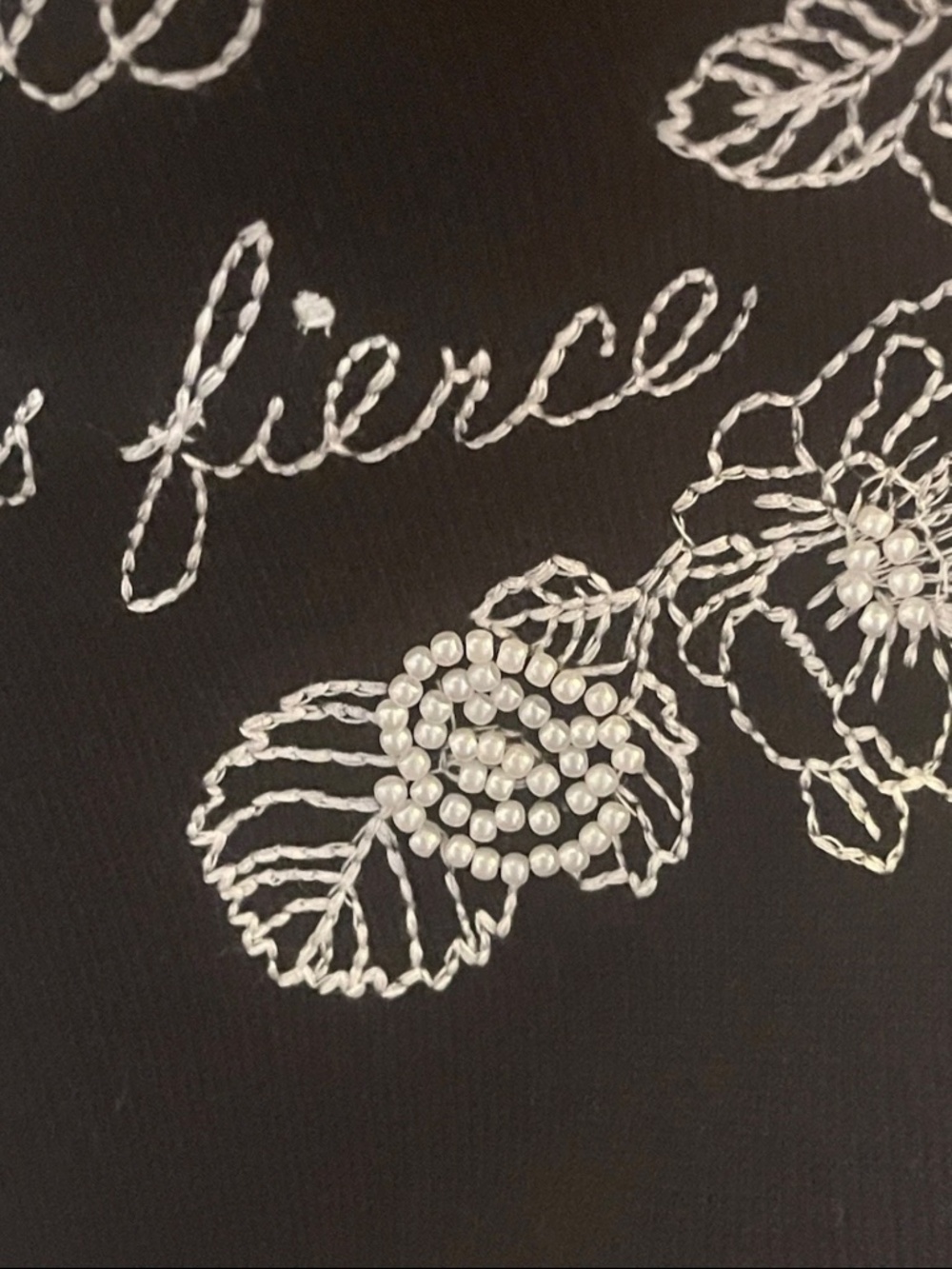 Alice + Olivia Carolann inspiring Embellished Sweater Ruffled Collar Sz S $595 - Picture 10 of 14